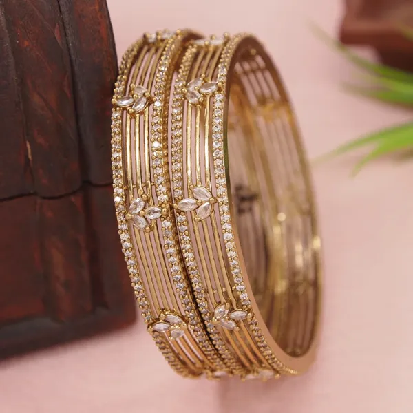 Antique_Finish_Stone_Studded_Designer_Bangles