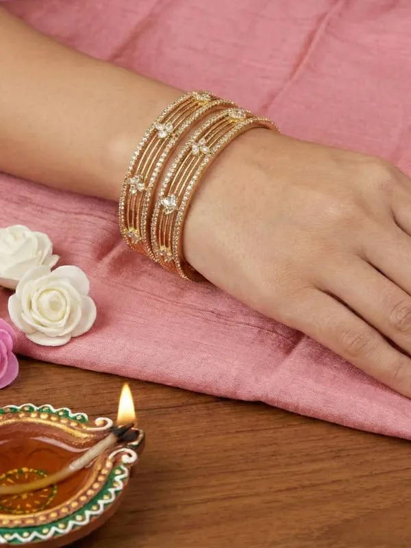 Antique_Finish_Stone_Studded_Designer_Bangles