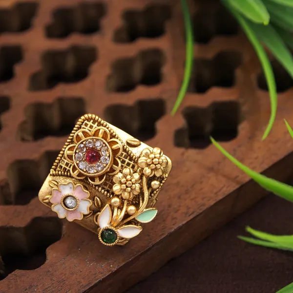Brass_Meenakari_Ad_Flower_Finger_Ring