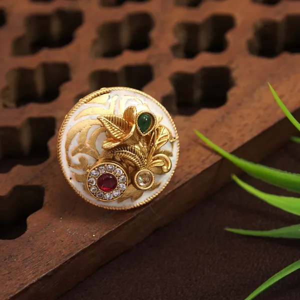 Brass_Meenakari_Ad_Flower_Finger_Ring