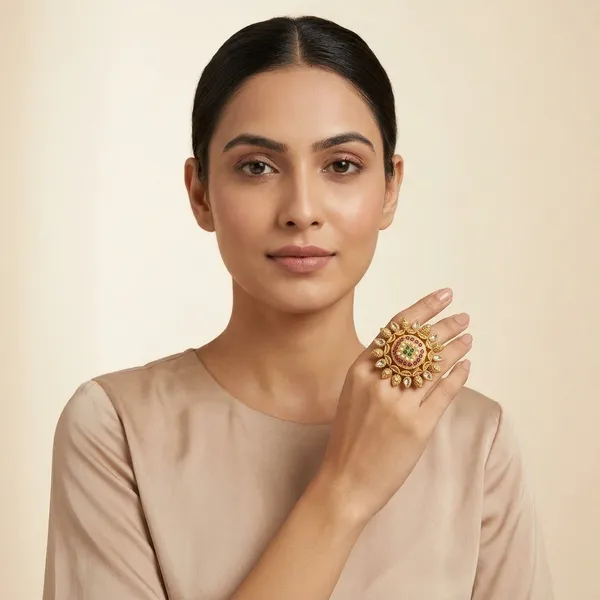 Brass_Pearl_American_Diamond_Ring