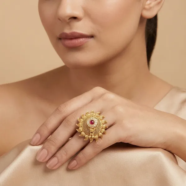 Brass_Pearl_American_Diamond_With_Ghungroo_Ring
