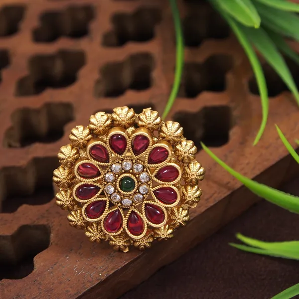 Brass_Pearl_Finger_Ring