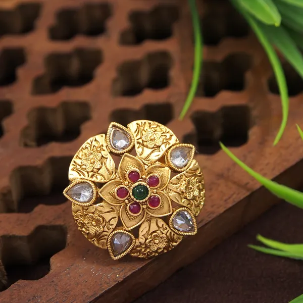 Brass_Pearl_Finger_Ring