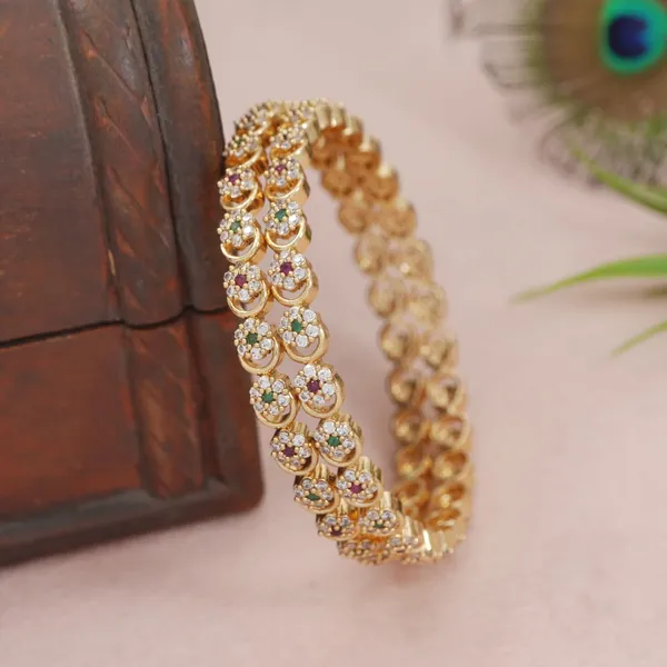 Gold_Plated_Brass_Bangles_With_Multicolour_Ad_Floral_Design