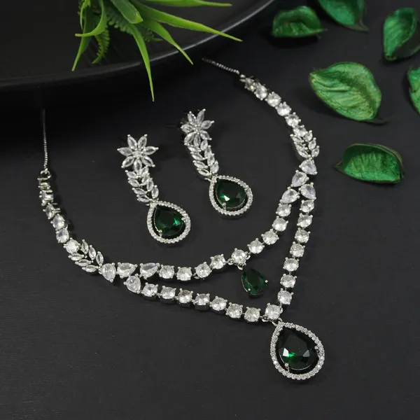 Zircom_American_Diamond_Necklace_Set