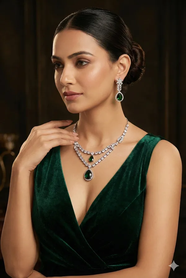 Zircom_American_Diamond_Necklace_Set