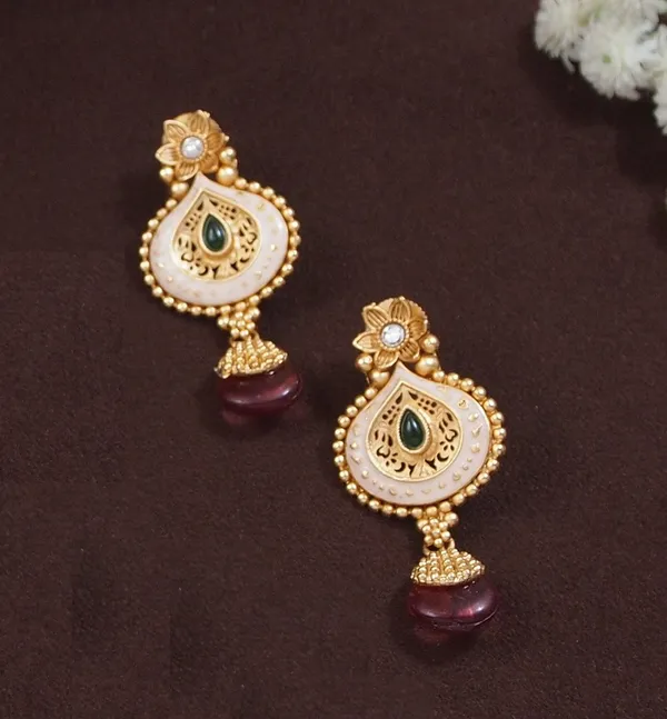 Royal_Gold_Plated_Mangalsutra_&_Earrings_Set