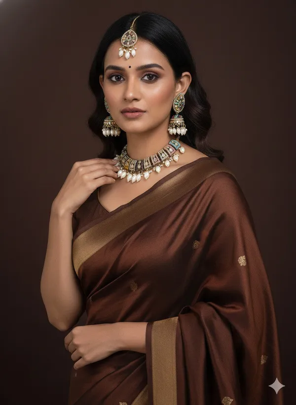 Royal_Multicolor_Kundan_Choker_Set_With_Pearl_Drops,_Jhumka_Earrings_&_Maang_Tikka