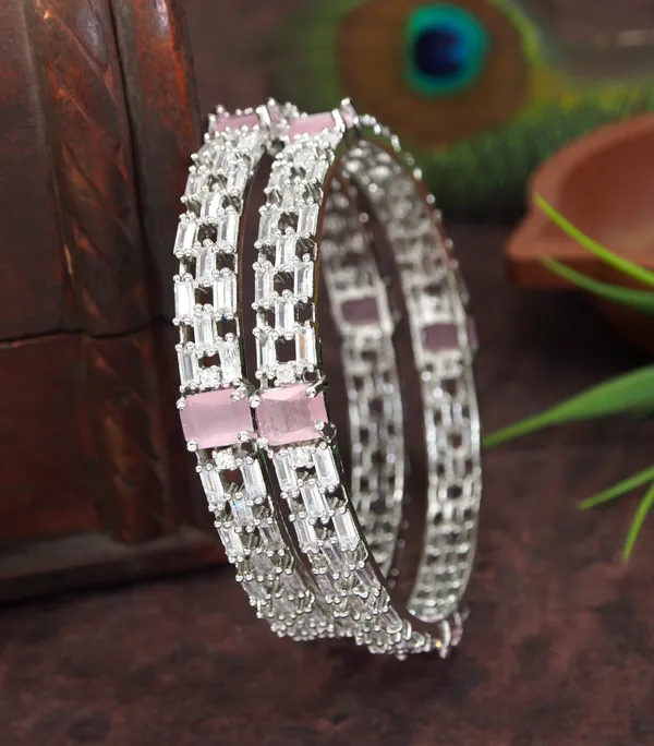 Silver_Plated_Zircon_American_Diamond_Bangle
