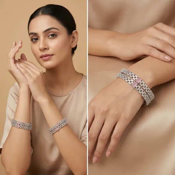 Silver_Plated_Zircon_American_Diamond_Bangle