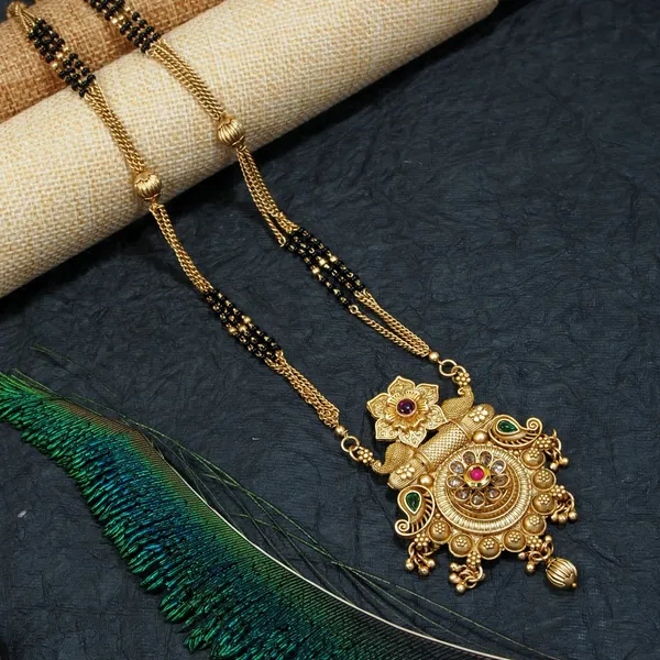 Traditional_Antique_Gold_Plated_Brass_Mangalsutra