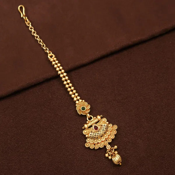 Traditional_Gold_Plated_Brass_Maang_Tikka