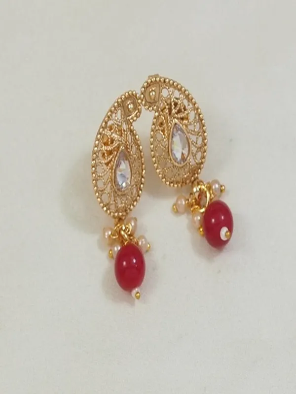 Traditional_Gold_Plated_Multi_Layer_Kundan_Necklace_Set_With_Earrings