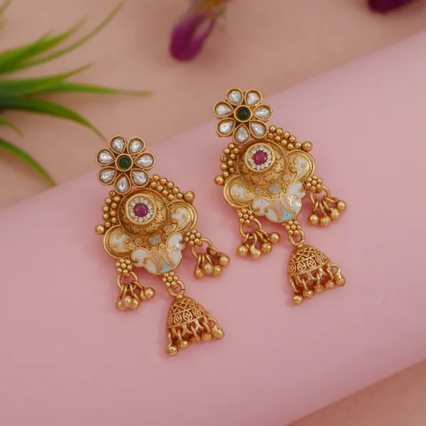 Traditional_Royal_Rani_Haar_Antique_Brass_Long_Necklace_&_Earring_Set