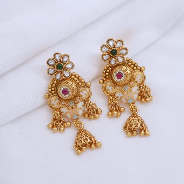 Traditional_Royal_Rani_Haar_Antique_Brass_Long_Necklace_&_Earring_Set