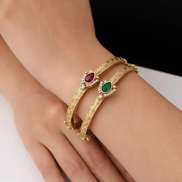 Victorian_Plated_Brass_Bangles_With_Ruby_Green_Kundan_&_Ad_Stones