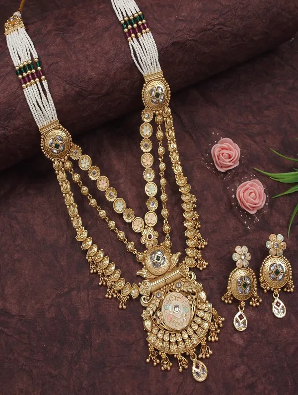 Women_Gold_Toned_Antique_Rani_Haar_Trend_Long_Temple_Necklace_Set