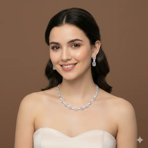 Zircon_Choker_Necklace_Set