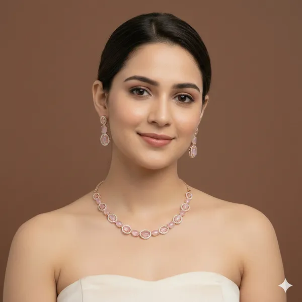 Zircon_Choker_Necklace_Set