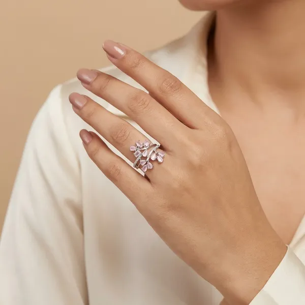Zircon_Pink__Silver_Finger_Ring