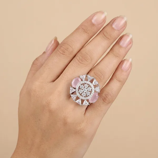 Zircon_Pink__Silver_Finger_Ring