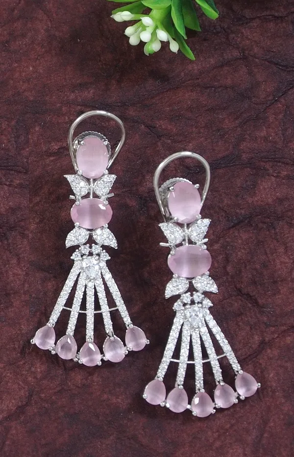 Zircon_Silver_Necklace_Set
