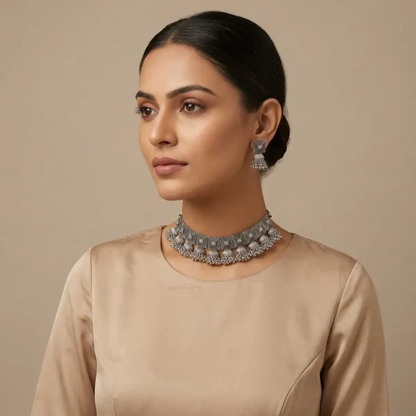 Oxidised_Jewellery_Set