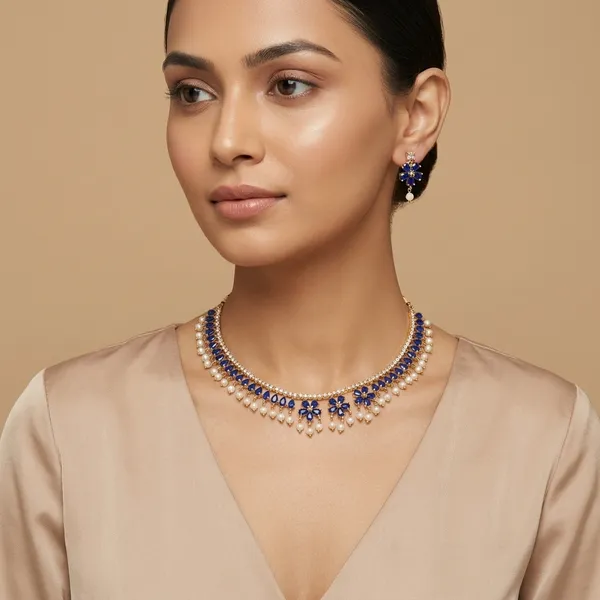 Elegant_Teardrop_Pearls_Necklace_Set