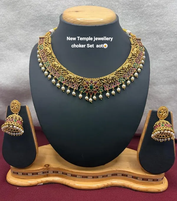 Indian_Beads_Choker_Necklace_Set