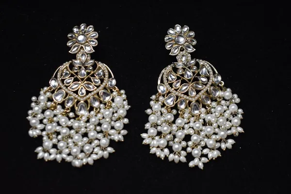 White_Alloy_Earrings_For_Women