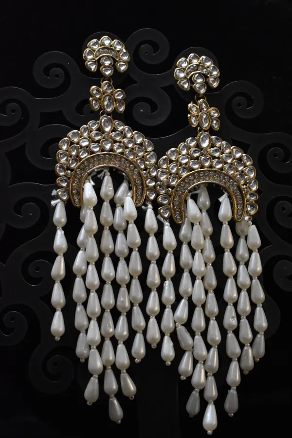 White_Alloy_Kundan_Pearl_Long_Earrings_For_Women_-_Pack_Of_2