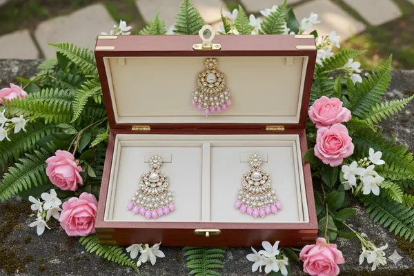 Pink_Alloy_Kundan_Pearl_Bridal_Choker_Set_With_Mangtika_For_Women