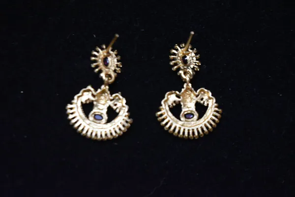 Red_Alloy_Temple_Necklace_Set_For_Women_-_Pack_Of_2