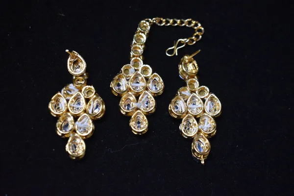 White_Alloy_Necklace_Set_For_Women_-_Pack_Of_2