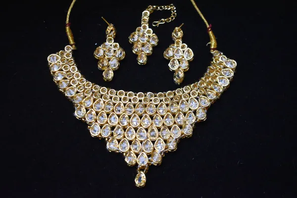 White_Alloy_Necklace_Set_For_Women_-_Pack_Of_2