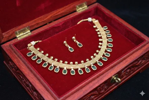 Green_Alloy_Traditional_Choker_Set_For_Women