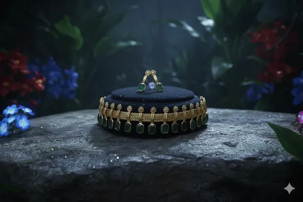 Green_Alloy_Traditional_Choker_Set_For_Women