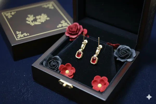 Red_And_Green_Alloy_Ruby_Choker_Set_For_Women