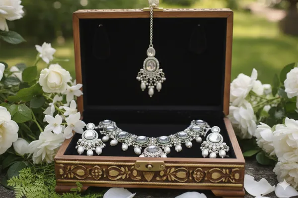 Green_Alloy_Kundan_Bead_Choker_Set_For_Women