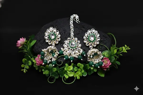 Green_Alloy_Meenakari_Kundan_Pearl_Choker_Set_With_Jhumkas_For_Women