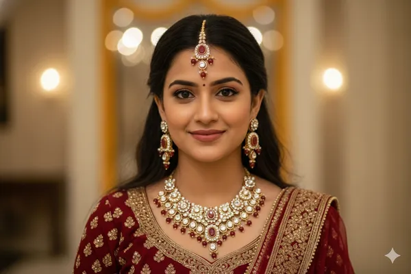 Maroon_Alloy_Meenakari_Bridal_Choker_Set_With_Mangtika_For_Women