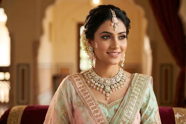 Pastel_Alloy_Meenakari_Diamond_Bridal_Choker_Set_With_Mangtika_For_Women