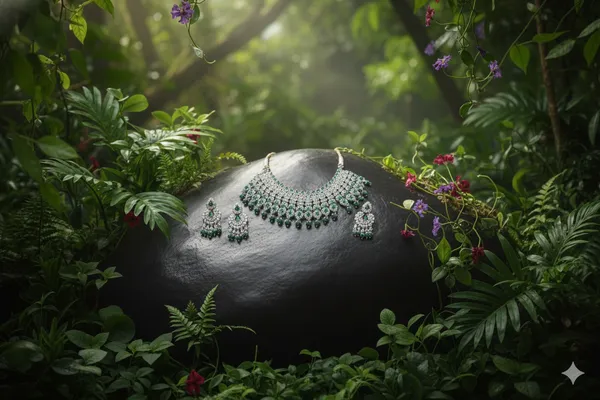 Green_Alloy_Bridal_Kundan_Necklace_Set_For_Women