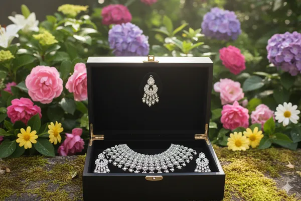White_Alloy_Bridal_Kundan_Necklace_Set_For_Women