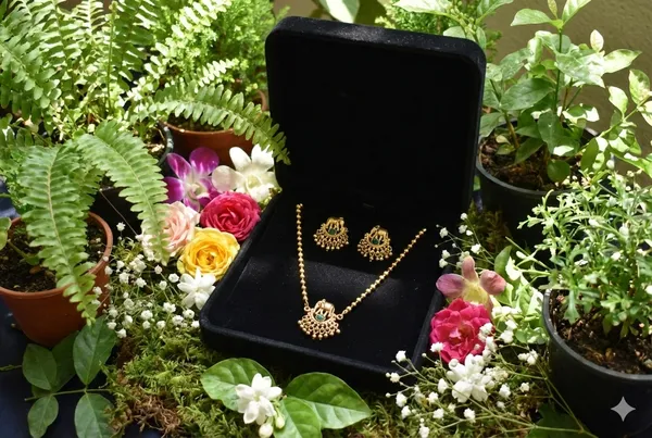 Green_Alloy_Elephant_Chain_Necklace_Set_For_Women_-_Pack_Of_2