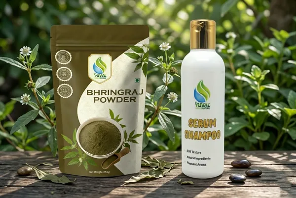 The_Yuval_Natural_Ayurvedic_Shampoo_Amla_Bhringraj_Shikakai_And_Pure_Bhringraj_Powder_Hair_Growth_Pack_Of_2