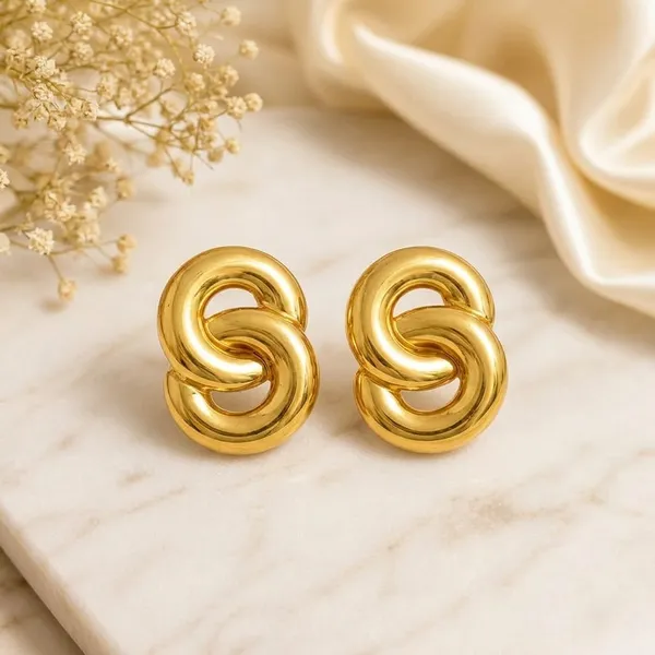 Gold_Stainless_Steel_Twisted_Knot_Stud_Earrings_For_Women_1013