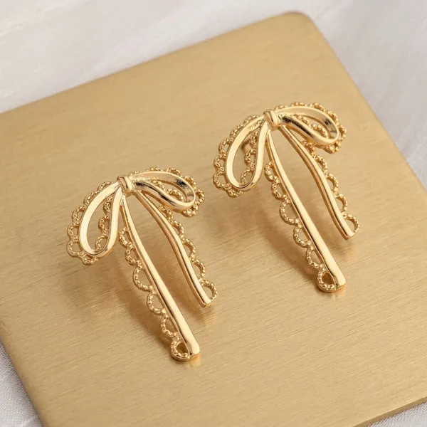 Gold_Stainless_Steel_Bow_Drop_Earrings_For_Women_1017