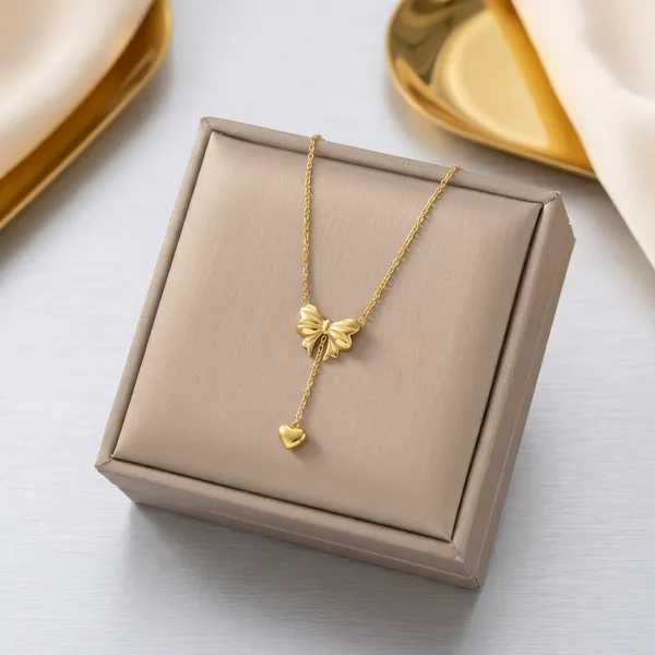 Gold_Stainless_Steel_Butterfly_Heart_Pendant_Necklace_For_Women_2003